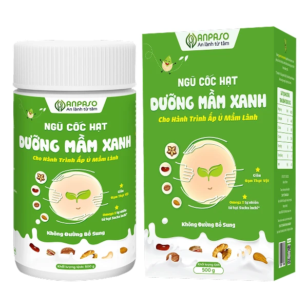 Ngũ cốc hạt Anpaso bổ sung dưỡng chất cho mẹ bầu